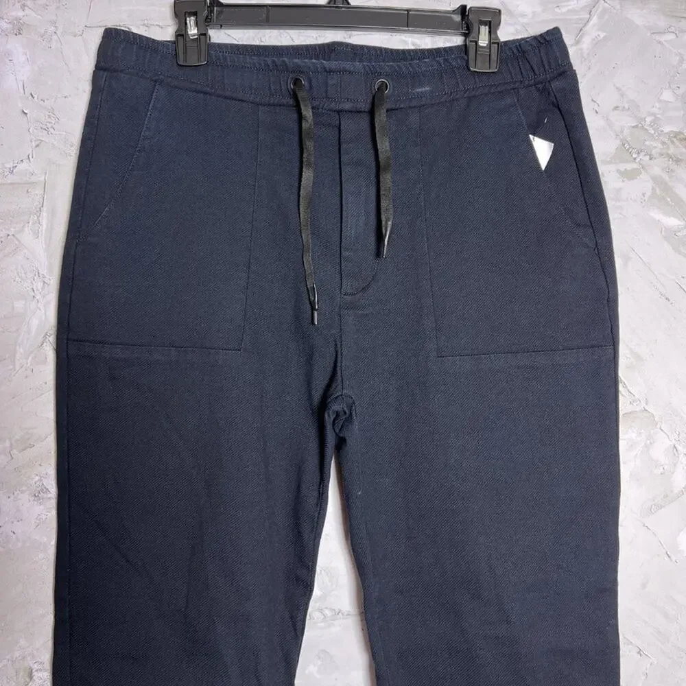 MAVI JEANS Sweatpants Joggers SIZE L Navy Drawstring Activewear Pockets NWT